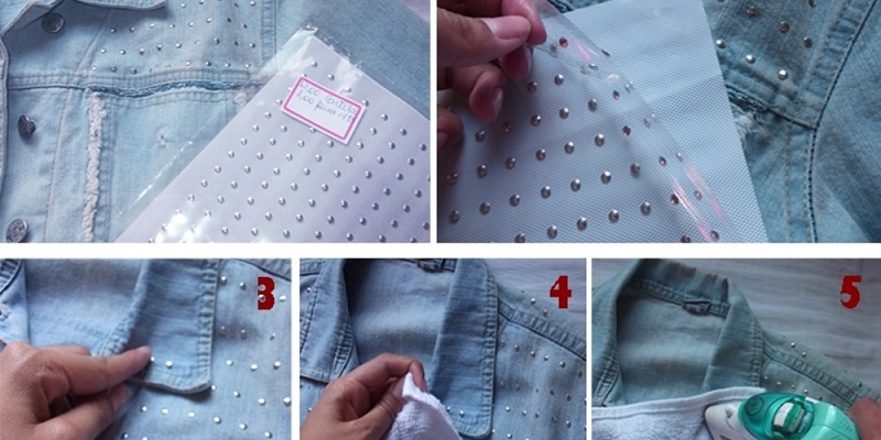 How To Decorate A Denim Jacket With Our Own Hands