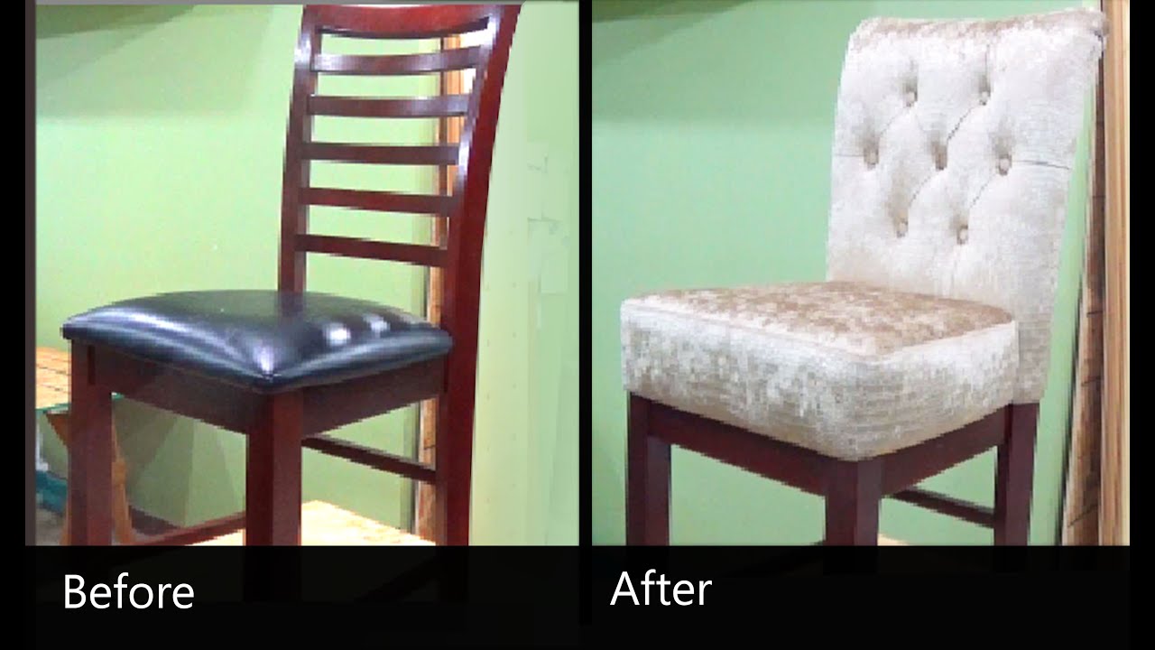 How to upholster a chair