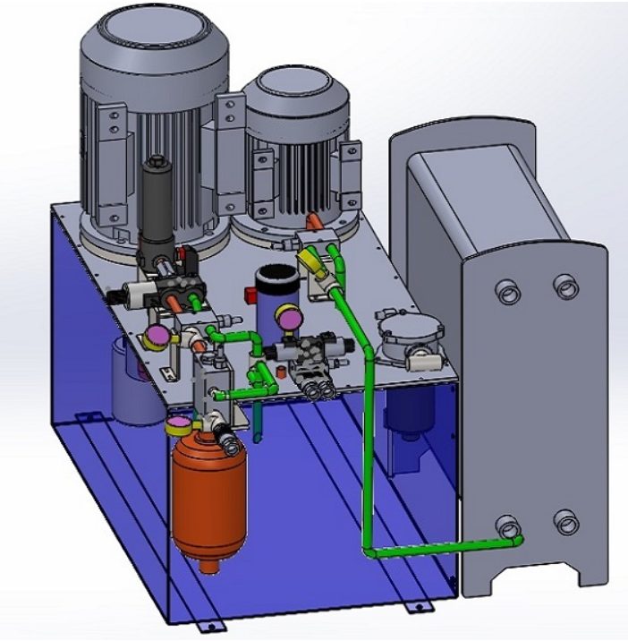 What is a hydraulic power unit?