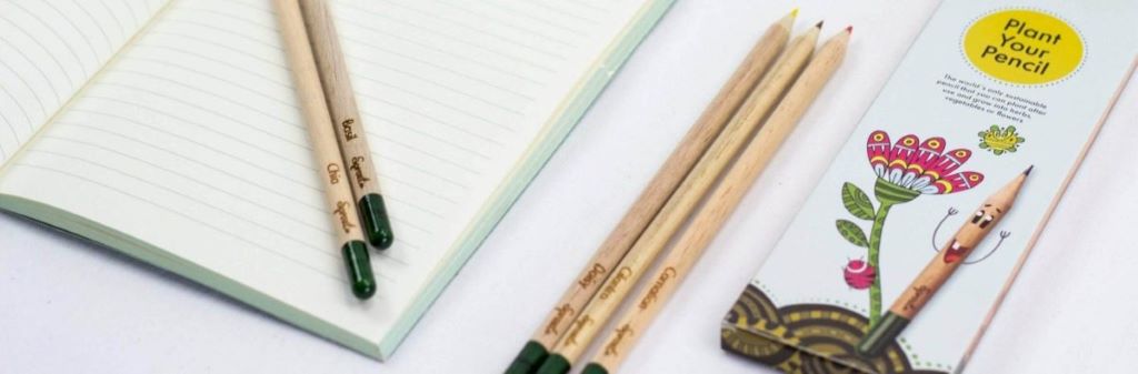 Plantable Seed Pencils, Pens, Colour Pencils and Diary