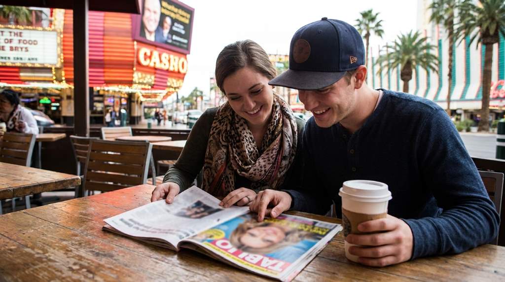 Entertainment audience enjoying insider celebrity stories in Las Vegas