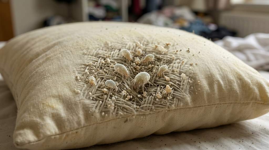 Clean bedding routine for reducing indoor allergy symptoms